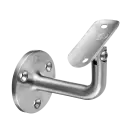 Support de main-courante, orientable, p. mur; 130102-048-12; main-courante Ø48,3 mm, inox brossé 304 (13010204812)