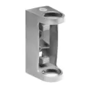Support pour poteau MOD 0557, montage latéral; 130557-042-12; pour tube Ø42,4 mm, inox brossé 304 (13055704212)