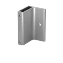 Support pour poteau, EA, montage latéral; 169028-120-00-00; 120x70 mm, aluminium, brut (16902806000)