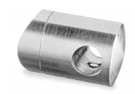 Support traversants de lisse, barre Ø12 mm; 130830-048-12; tube Ø48,3 mm, inox brossé 304 (13083004812)