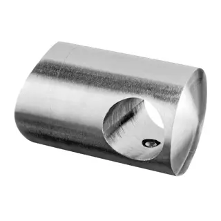 Support traversants de lisse, tube Ø16 mm; 140840-042-12; tube Ø42,4 mm, inox brossé 316 (14084004212) - SELL OUT