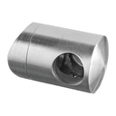 Support traversants perçage droite barreØ12mm; 140833-042-12; tube Ø42,4 mm, inox brossé 316 (14083304212)