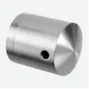 Support traversants pour câble; 137450-000-00; câble 3,2 mm, plat, inox brossé 304 (13745000012)