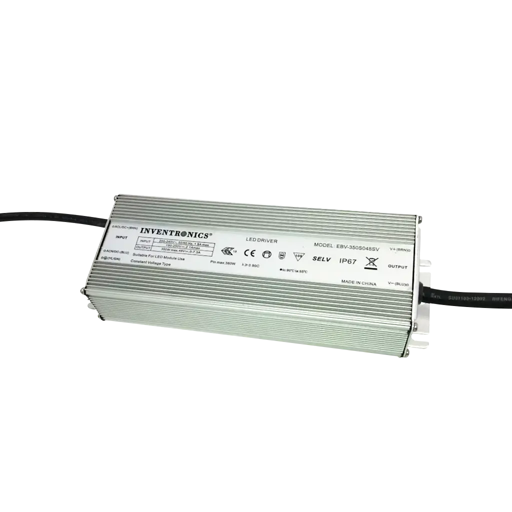 Transformateur pour Linear Light, IP67; 200017-150-67; Inventronics, 220-240V, 48V, 150W, CE - NEW