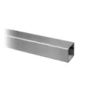 Tube carré, 40x40x2 mm; 134900-040-50-12; L=5000 mm, inox brossé 304 (13490004012) - Q-TUBE