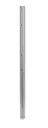 Tube, Ø42,4 mm x 2 mm, M6 un côté; 130935-242-01-12; traversants, diagonal, H=1250 mm, inox brossé 304 (13093624212)