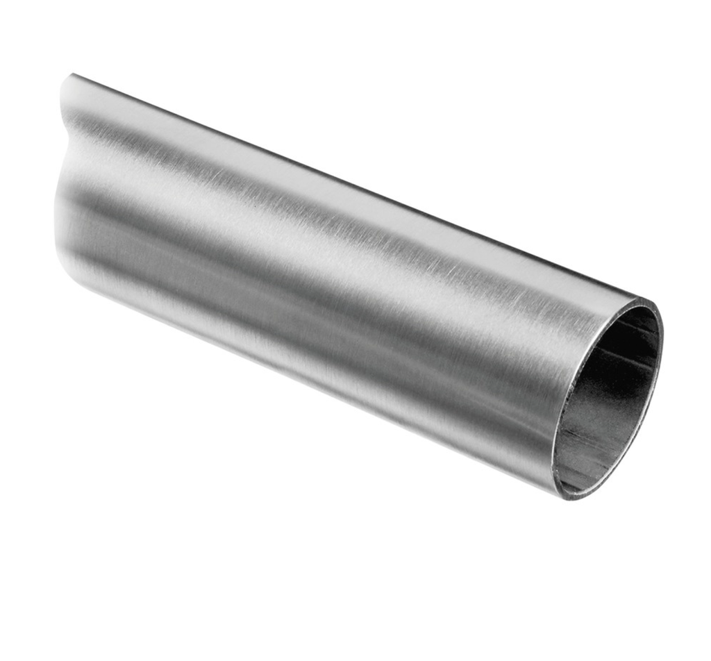 Tube, Ø42,4 mm x 2 mm; 130900-242-25-12; L=2500 mm, inox brossé 304 (13892524212); Q-TUBE