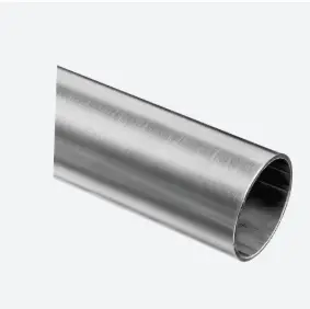 Tube, Ø48,3 mm x 2,6 mm; 130900-048-50-12; L=5000 mm, inox brossé 304 (13090004812) - Q-TUBE