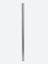 Tube, Ø48,3 mm x 4,6 mm; 130952-548-12; H=1350 mm, inox brossé 304 (13095254812)