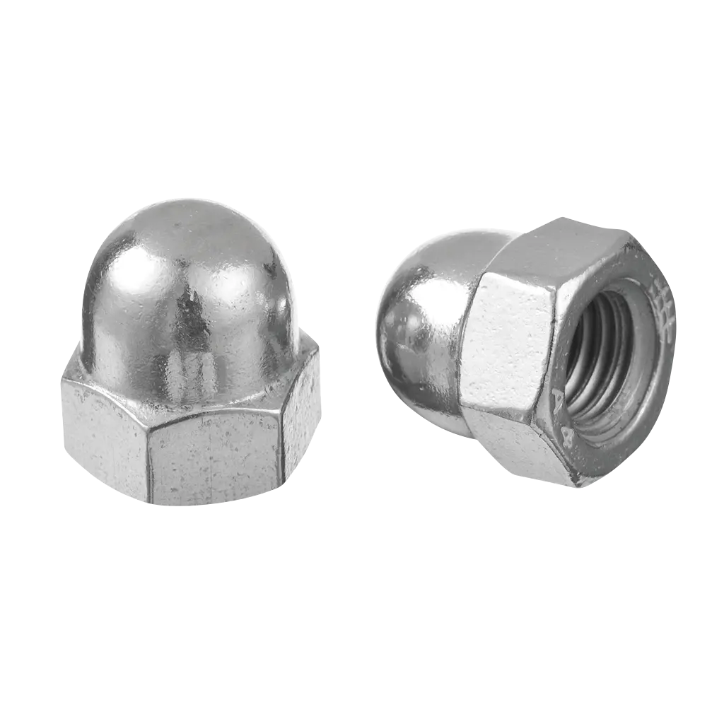Écrou borgne, forme haute, QS-514; 230650-865; M8 x 6,5 mm, DIN 1587, A2-70 (93076080013)