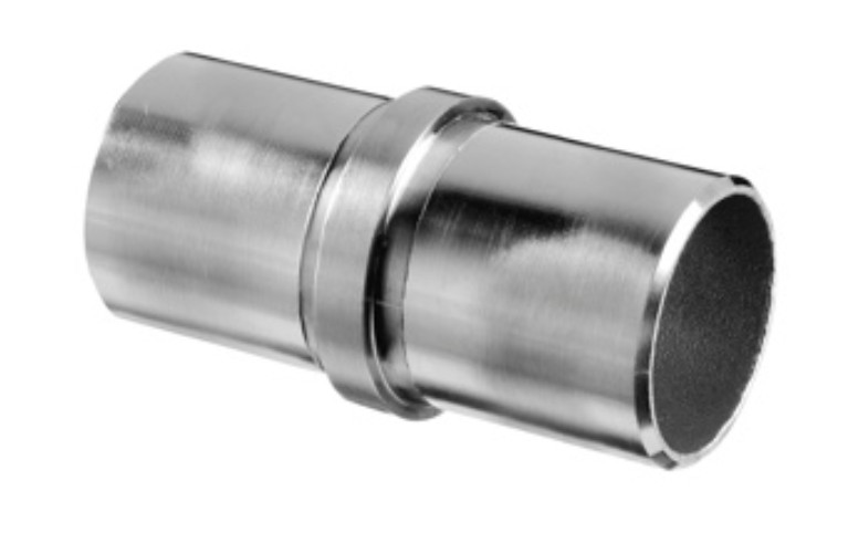 Raccord tube Ø42,4 mm x 1,5 mm, inox brossé 304 (13079014212) 
