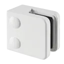Pince à verre, MOD 26, sans cales, plat, zamak, blanc RAL 9016 (10260000032)