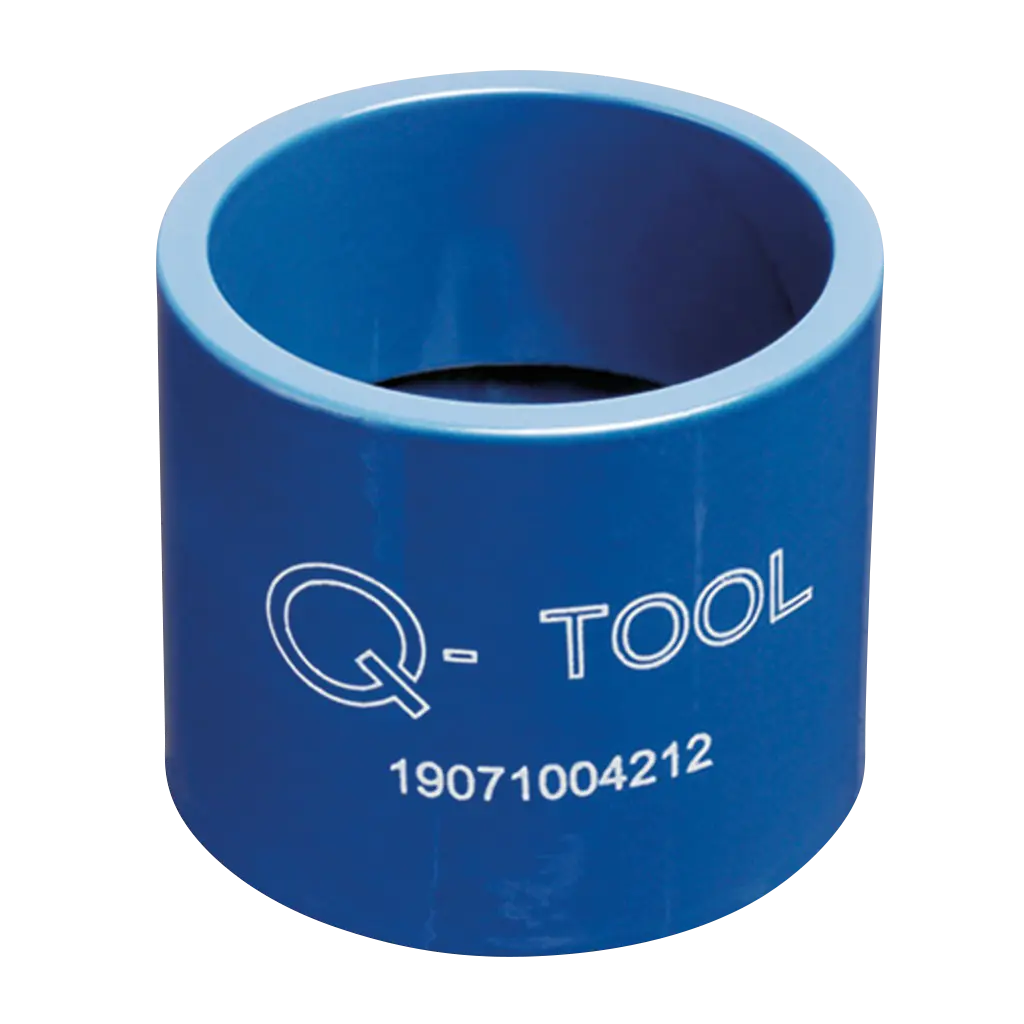 Q-Tool pour montage d'adaptateur, Q-79, p. main-cour. bois Ø48 mm, acier, thermolaqué bleu