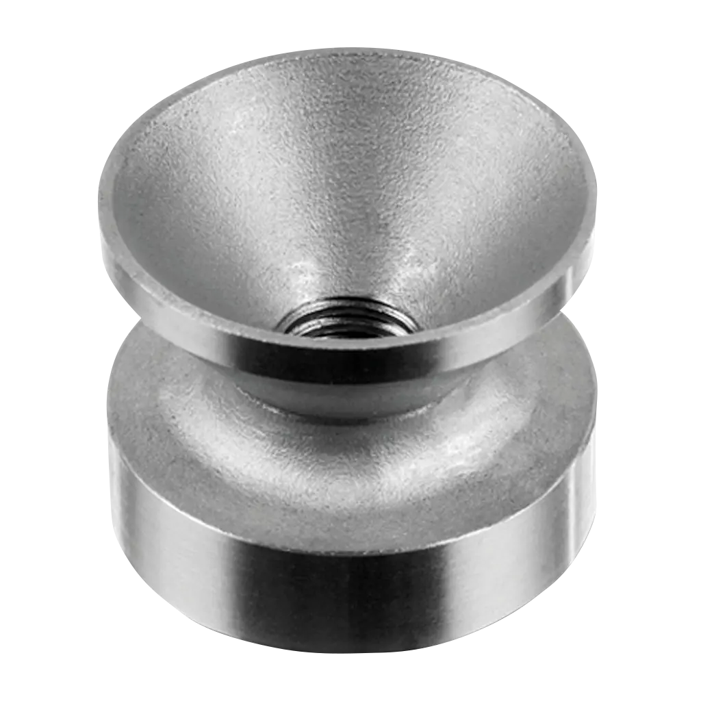 Insert à souder de tube ø 48,3 mm, Inox 304, Taraudage M13
