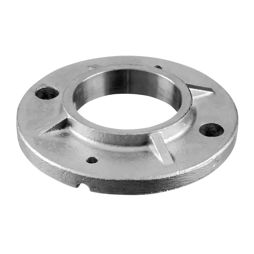 [130940-048] Embase à souder, tube Ø48,3 mm, rond, 100 mm, inox brut 304 (13094004800)