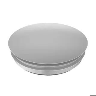 [158138-36] Embout, Easy Glass Pro, montage latéral; plastique ABS, aluminium RAL 9006 (24691502636)