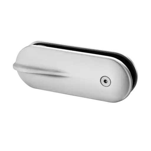 [140284] Loquet de portillon; 140284; verre - verre 6 - 12, 76 mm, inox brossé 316 (14028250012) - NEW