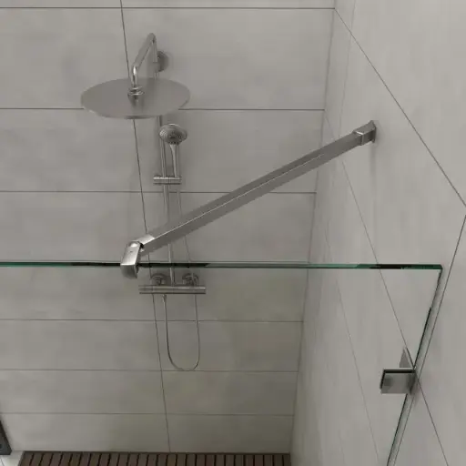 Barre de stabilisation set pour montage au mural 45° Felicienne