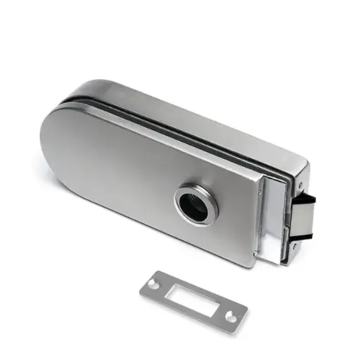Serrure de porte en verre, déverrouillable Sevennah