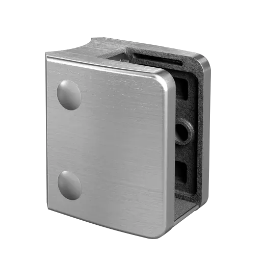 [132300-048-12] Pince à verre, MOD 2300, sans cales; 132300-048-12; , pour tube Ø48,3 mm, acier inoxydable 304, brossé - NEW
