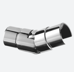 [146302-042-01-10] Raccord orientable (25°-55°), vers le haut; 146302-042-01-10; tube à fond de gorge, Ø42,4x1,5 mm, inox poli 316 (14631204210) - NEW