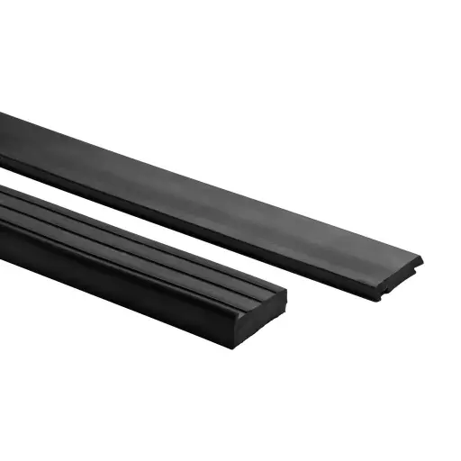 [206831-211-14] Set de cales en cautchouc, Easy Glass View; 206831-211-14; L=2x1100 mm, pour verre 13,52 mm - NEW